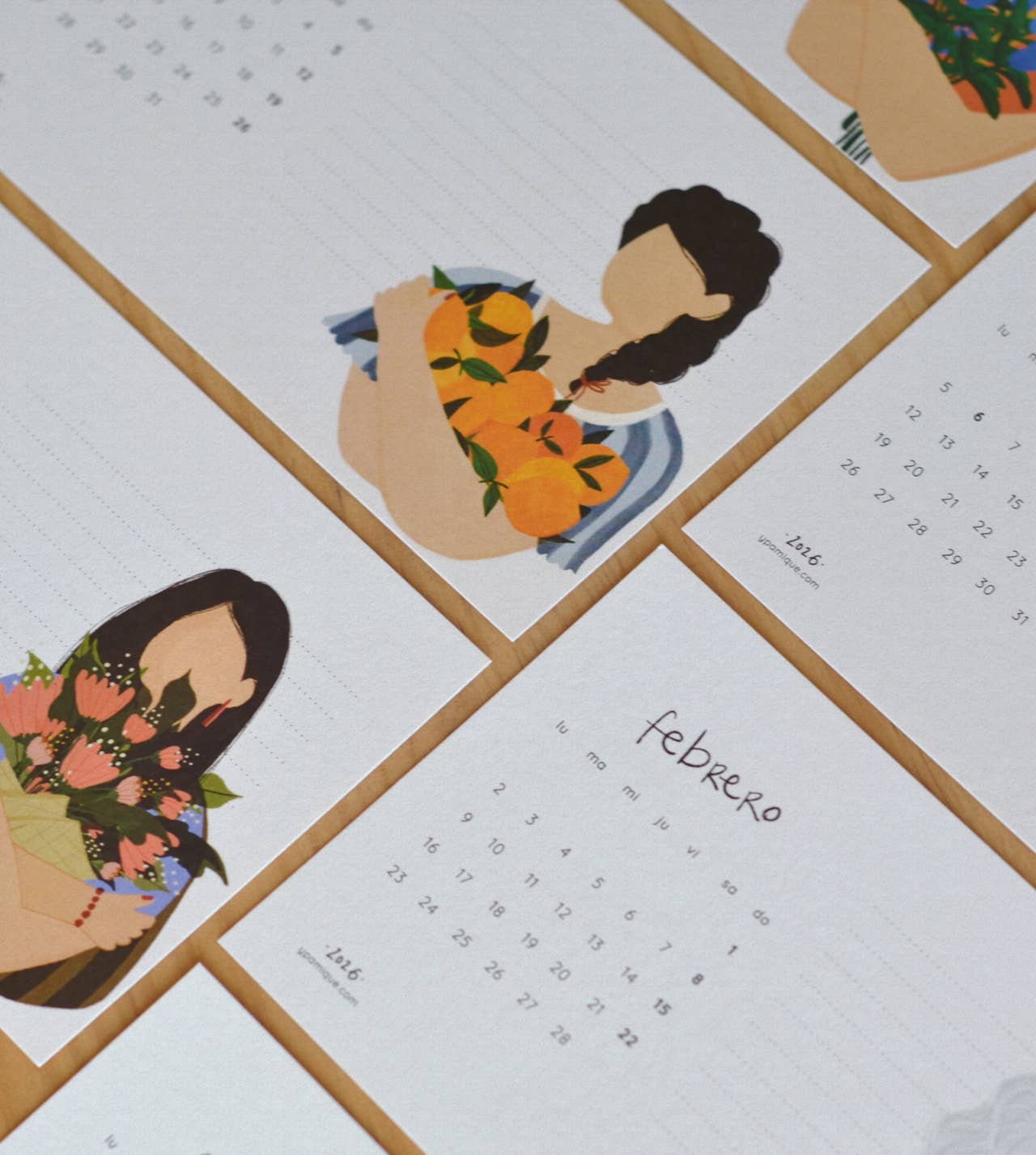 ypamiqué - Wholesale Calendar - 2026 Desk Calendar3