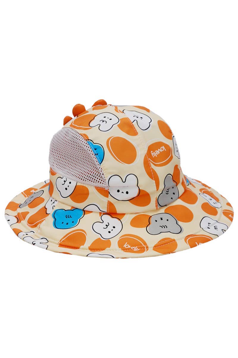 Assorted Kids Animal Pals Wired Dome Brim Bucket Hat for wholesale on Faire11