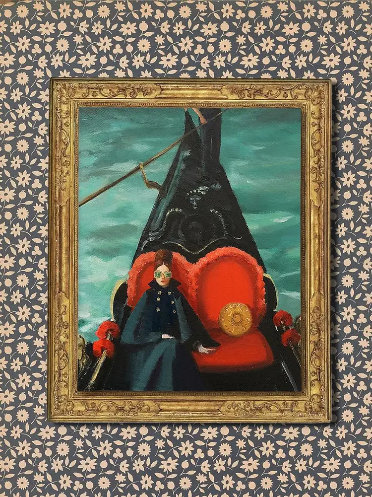 THE MANSION GIRLS - Wholesale Art Print - Her Ladyship. Fine Art Print. 8.5"x11"1