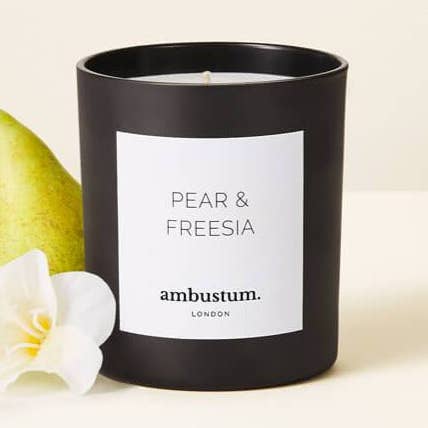 ambustum - Wholesale Jar/Filled Candle - Pear & Freesia Candle