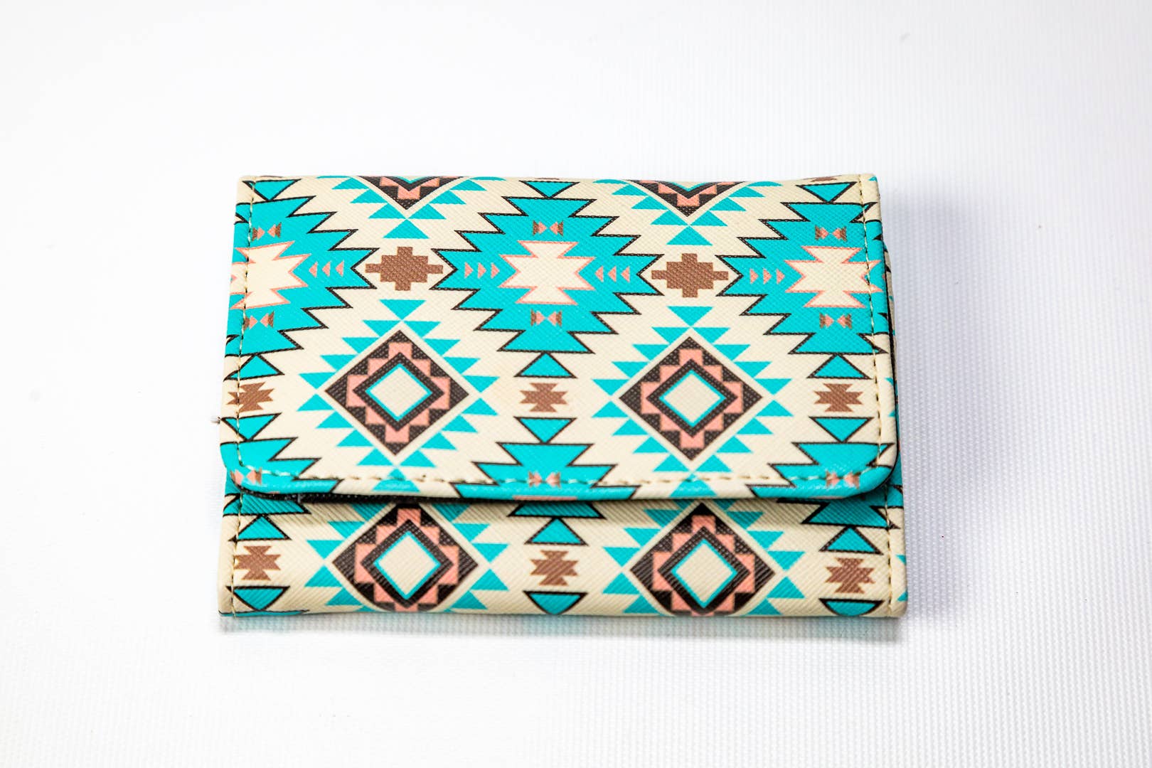 Flag Matrix Inc - Wholesale Wallet - Women's - Twila 5" Tri-fold Native Wallet8