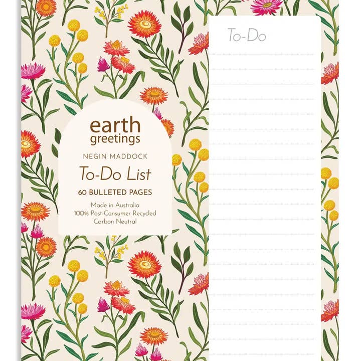 Earth Greetings - Wholesale Notepad - To-Do List - Everlasting Love