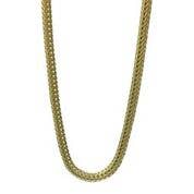 Guld Mesh kæde halskæde for engroshandel hos Takobia