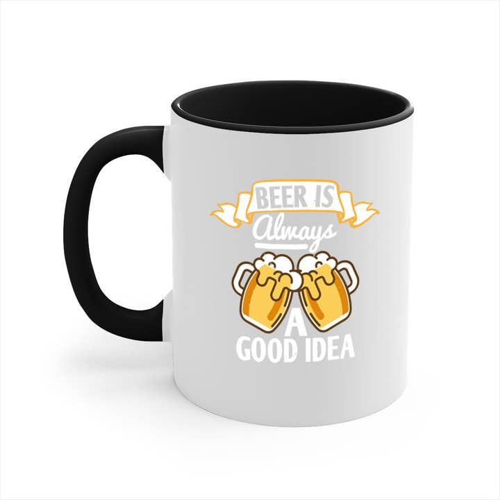 crazy for mugs – wholesale Kaffekoppar – öl är alltid en bra idé 108#- Öl-mugg/kaffekopp