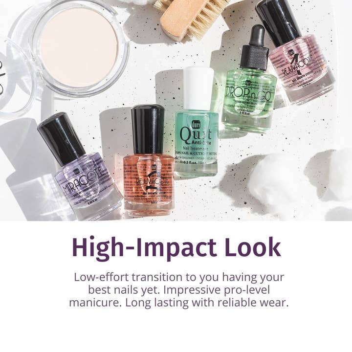 Duri Cosmetics - Vente Vernis à ongles durcisseur - Système de croissance des ongles Rejuvacote 2, formule super sensible, couche de base et couche de finition7