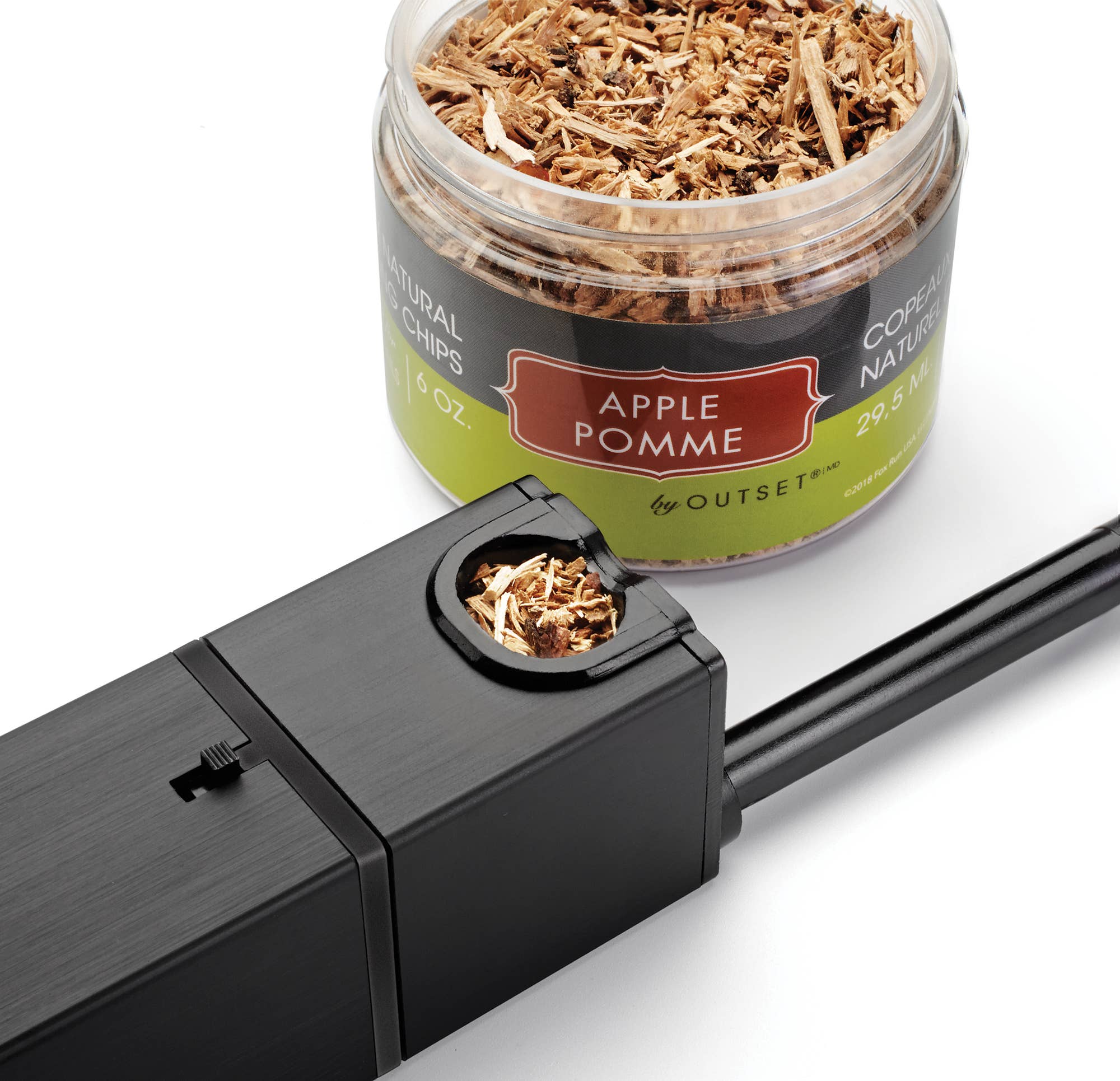 Fox Run Brands - Wholesale BBQ-saus - Outset ovengedroogde natuurlijke appelrookchips, 6 ons8