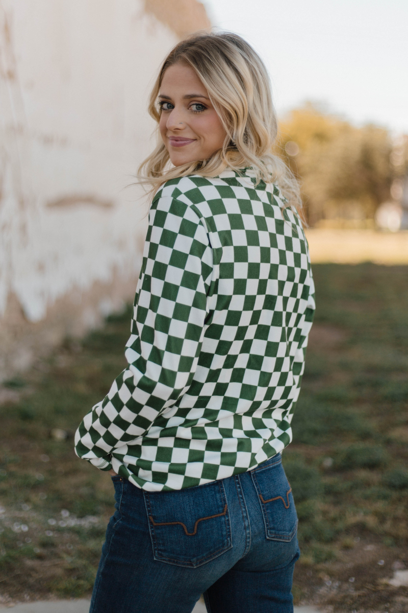 Sterling Kreek - Wholesale Sweatshirt - Women's - Pep Rally Pullover - Green2