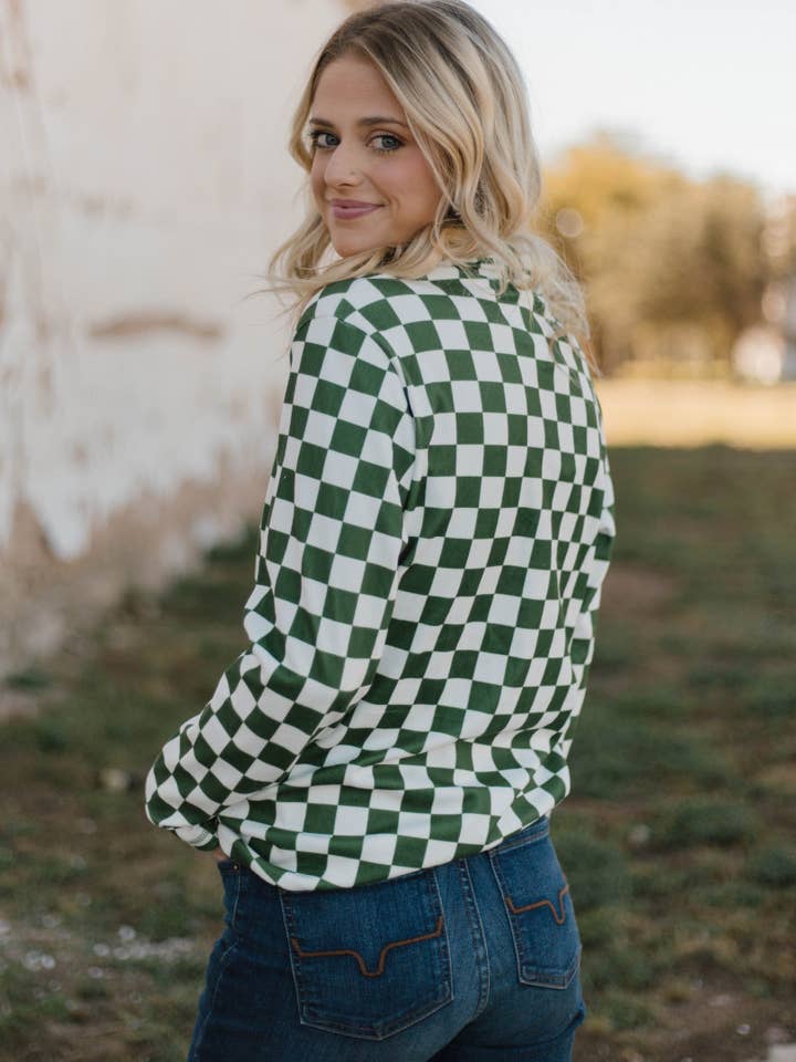 Sterling Kreek - Wholesale Sweatshirt - Women's - Pep Rally Pullover - Green2