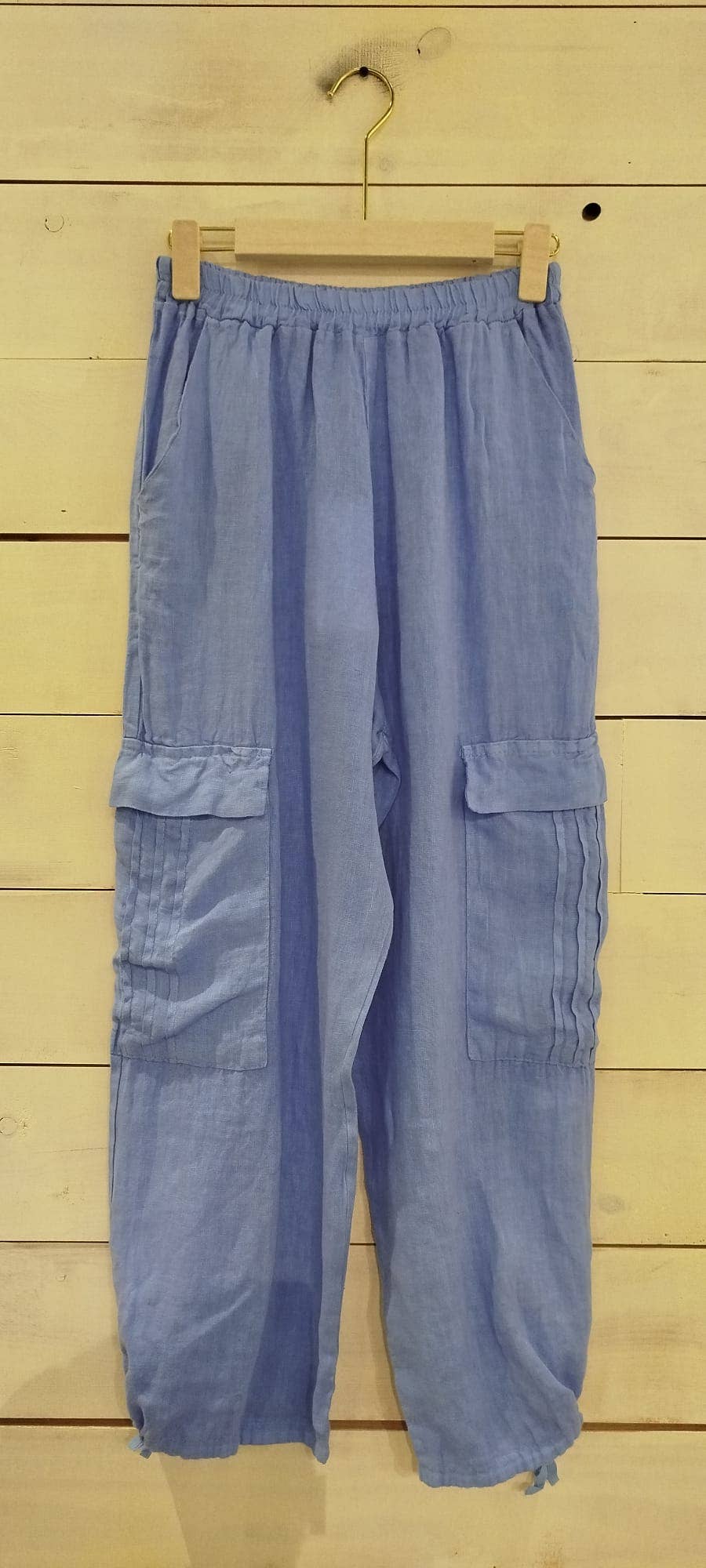 Linos y Textiles - Wholesale Pants - Women's - REF: 6443 100% linen trousers1