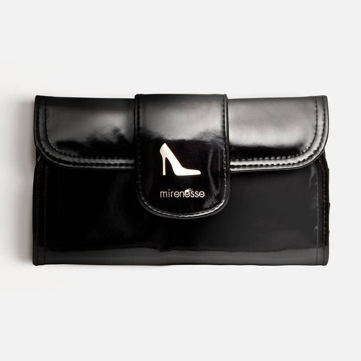 Mirenesse - Wholesale Make-up/cosmetic bag - Makeup Bag Clutch My Shoe For Brushes & Makeup - Vegan0