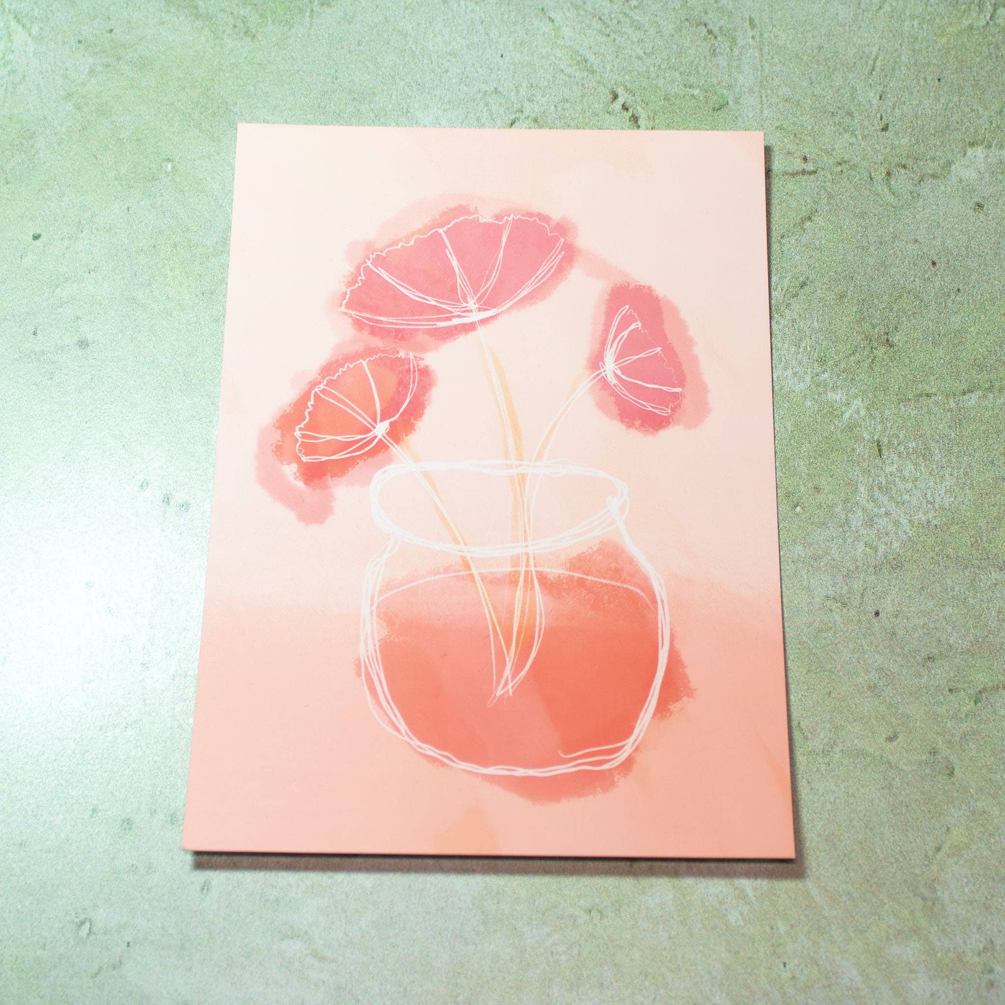 Whimsydew Art - Wholesale Art Print - Flower Vase 1 Art Print2