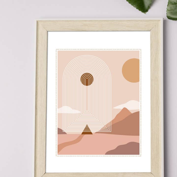 Ascend Affirmation Wall Art 8x10 | AP5 for wholesale by StoryHealer Collection