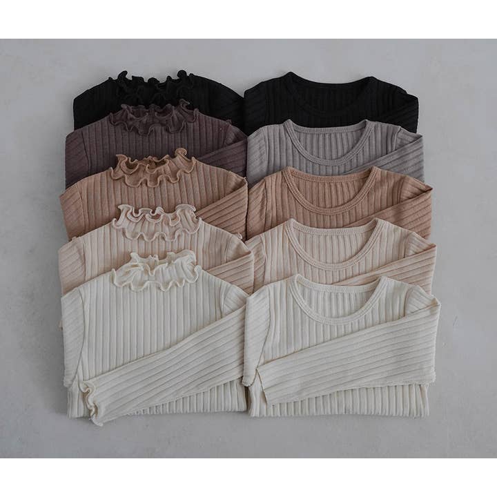 Toddler Kids Cotton Modal Ribbed Pajamas and other Purchase Wholesale childrens plain pyjamas. Free Returns & Net 60 Terms on Faire trending on Faire.