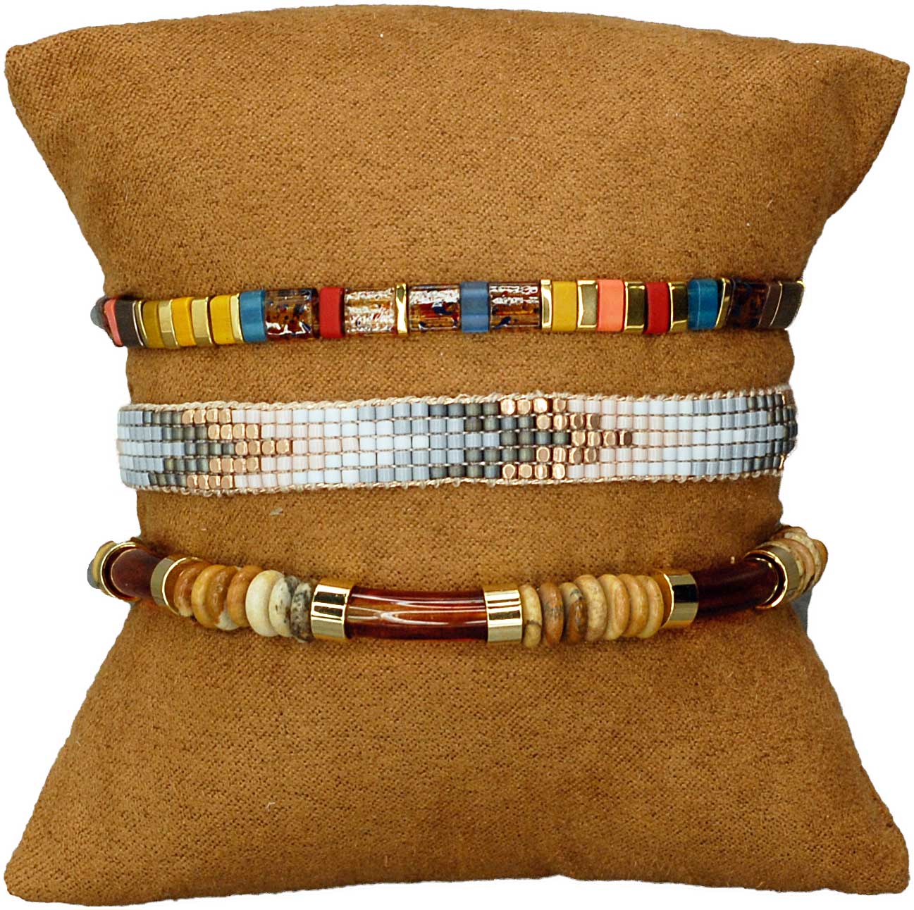 Merveilles du Monde - Wholesale Jewelry Set - Bracelet cushion2
