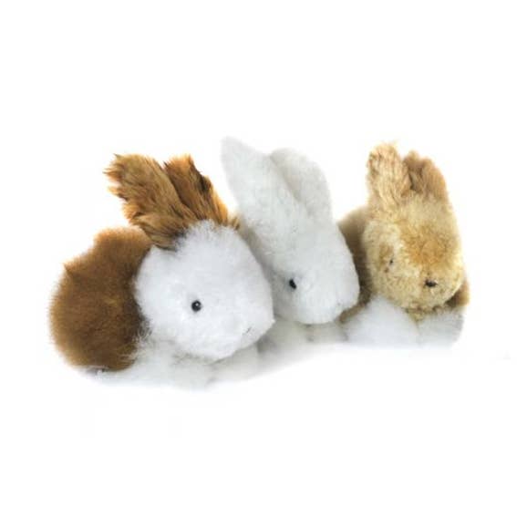 Chico Bunny Rabbit: Handmade Plush Pocket Pal for wholesale by Lanart Alpaca