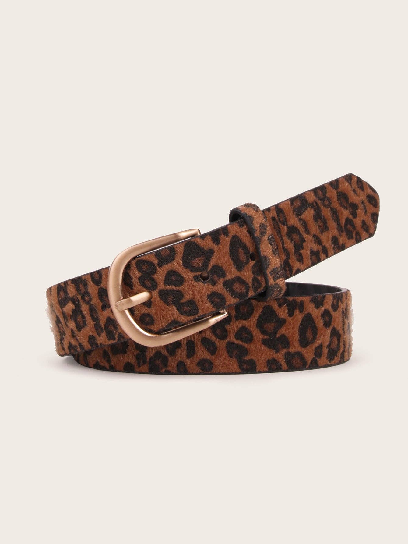 Dipped Shop – Engroshandel Bælte - Dame – Leopard Print Punk Vintage Bælte DPWB03065