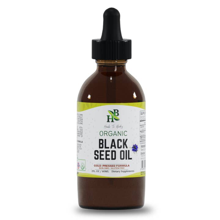 Herb To Body - Wholesale Oral Supplement/Vitamin - Organic Black Seed Oil (Cold-Pressed) - Bulk Wholesale Sizes22