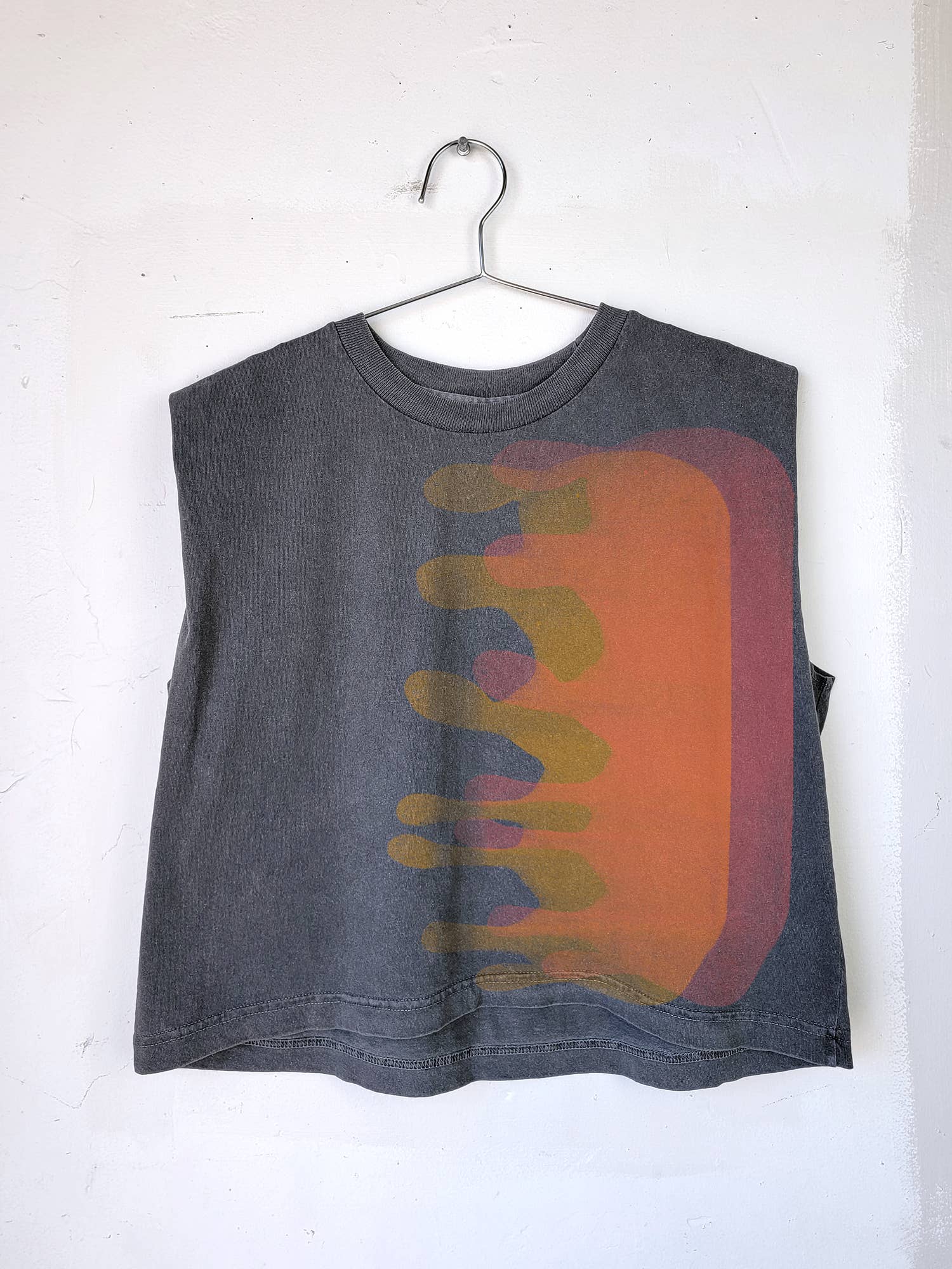 Go To Devil - Vendita all'ingrosso Maglietta serigrafata - Donna - Maglietta Muscolosa Pesante Blob Joan5