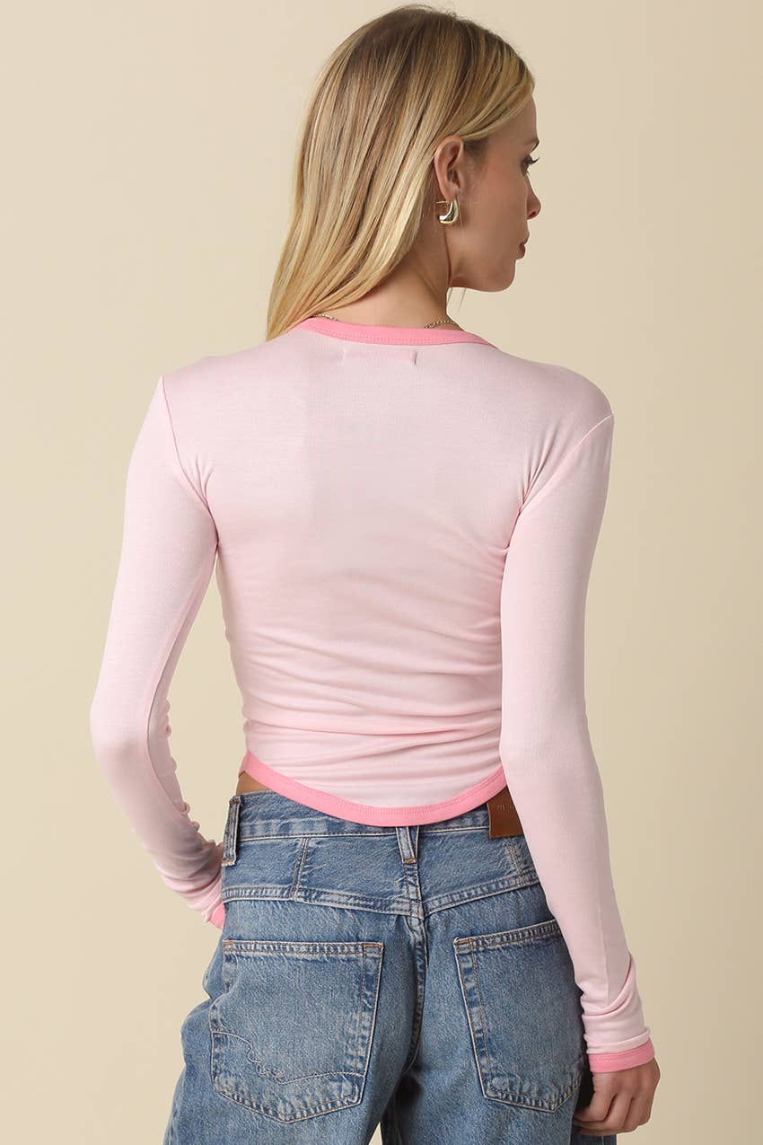 Olivaceous - Vente Haut en maille – femme - Top Kendall5