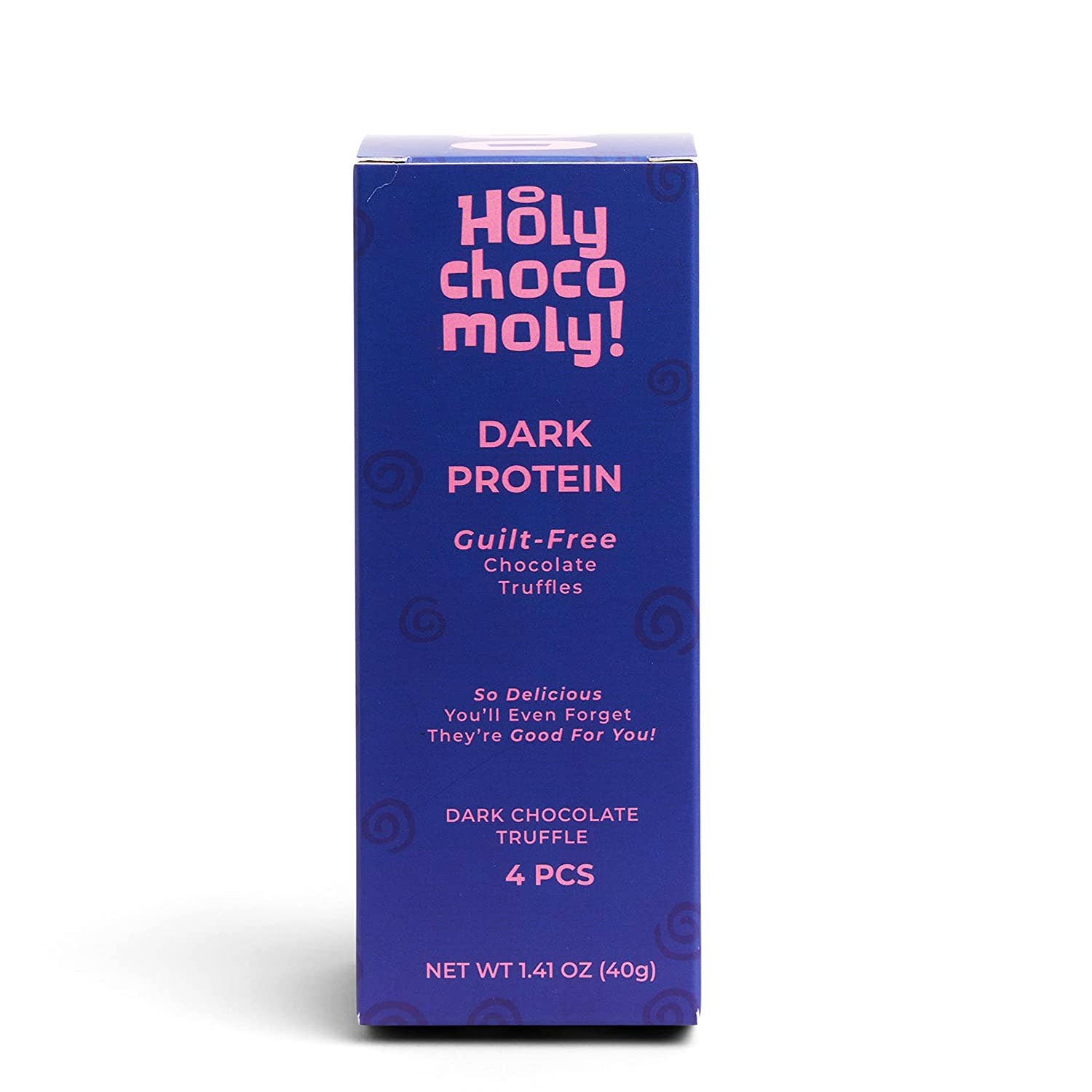 HOLY CHOCOMOLY - Wholesale Chocolate Box - Sugarfree Dark Chocolate Protein Truffle On-the-go Box1