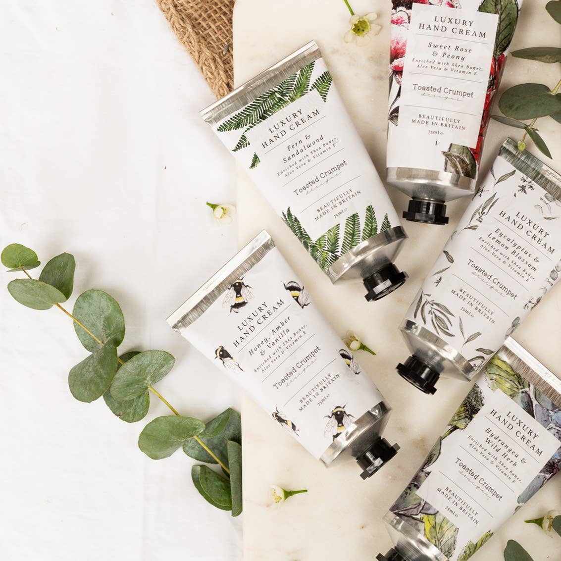 Toasted Crumpet - Wholesale Hand Cream/Lotion - Sweet Rose & Peony Luxury Hand Cream (Full Bloom Collection)3