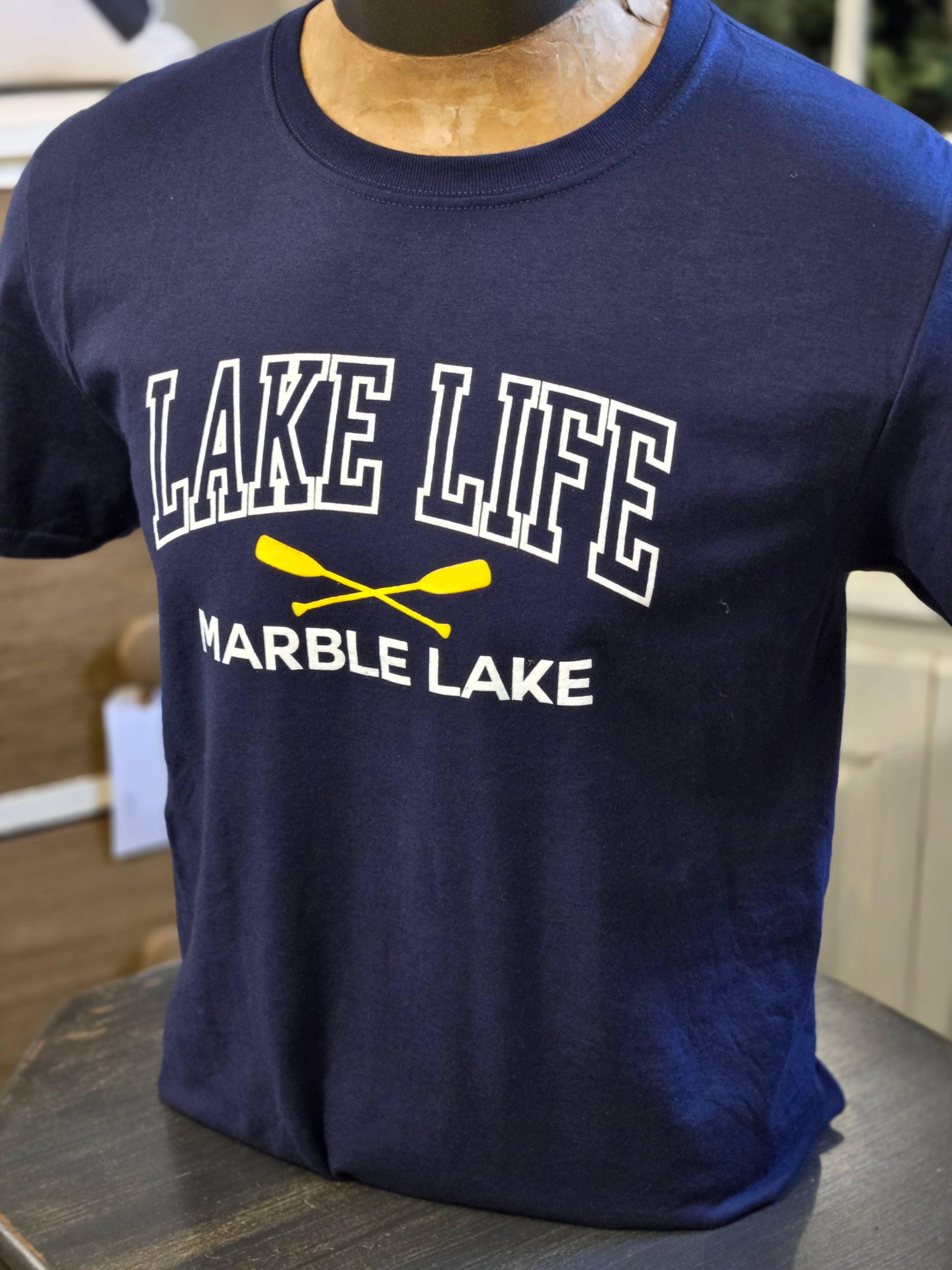 Lake It To The Limit and Possibili-Tees Apparel - Wholesale Screen Printed T-Shirt - Unisex - Lake Life /Oars  - CUSTOM NAME DROP!1