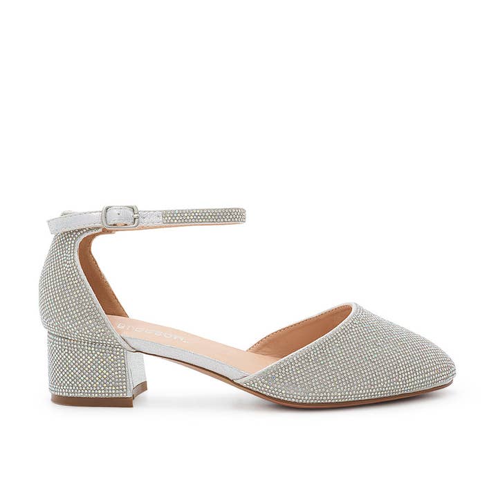 HAZEL-23 Closed Toe Low Block Heel for wholesale by De Blossom Collection