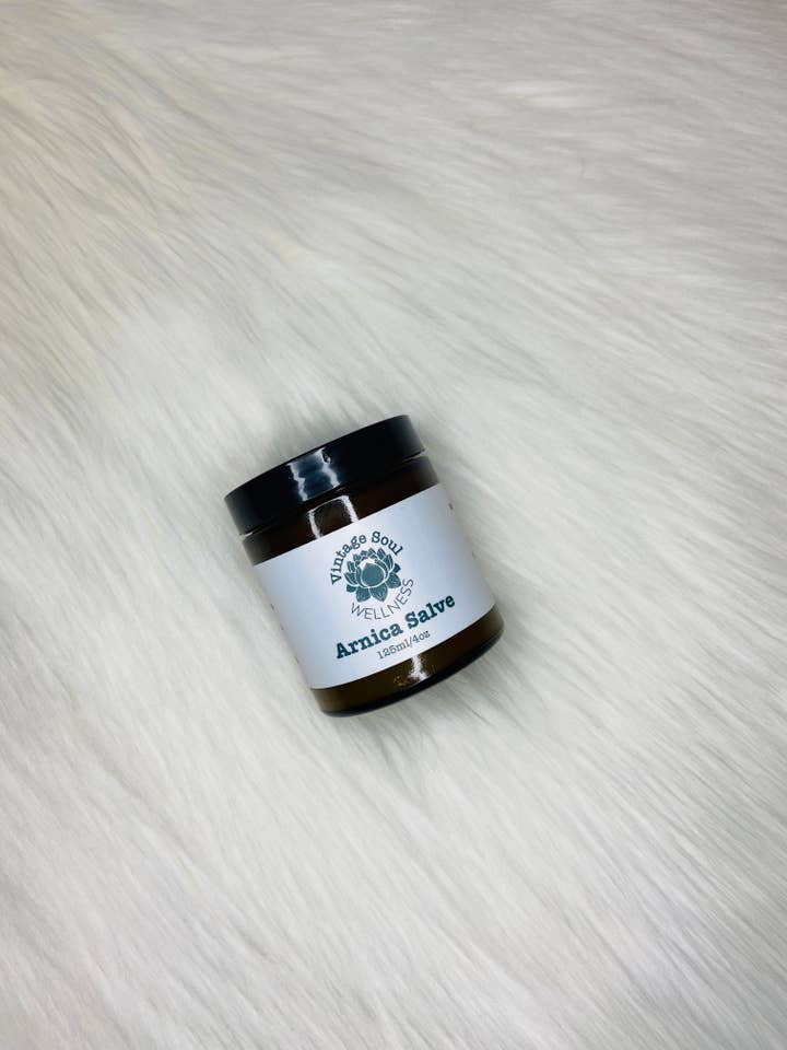 Arnica Salve for wholesale by Vintage Soul Wellness
