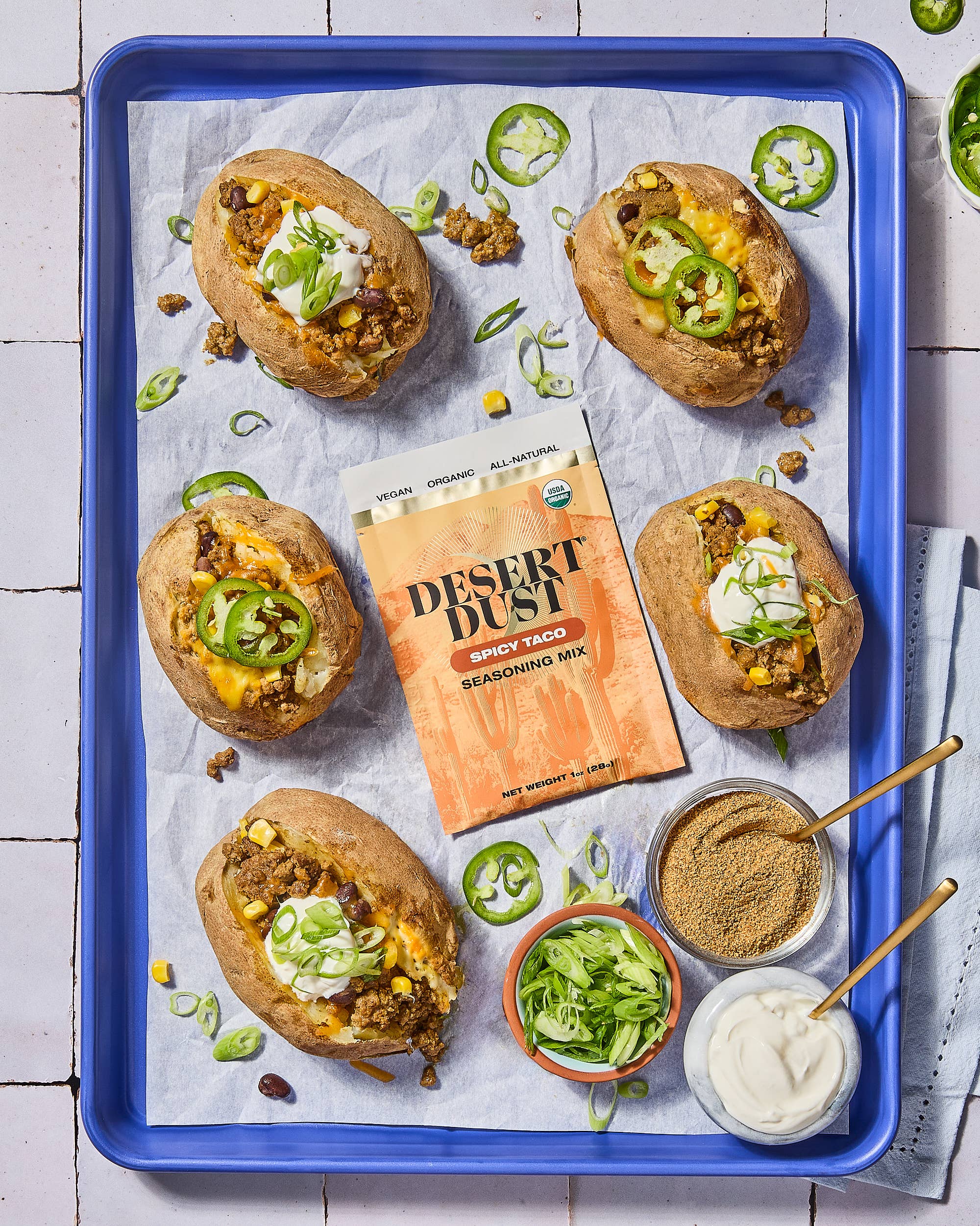 Desert Dust - Vente Mélanges d'épices séchées - Assaisonnement épicé pour tacos Desert Dust 3