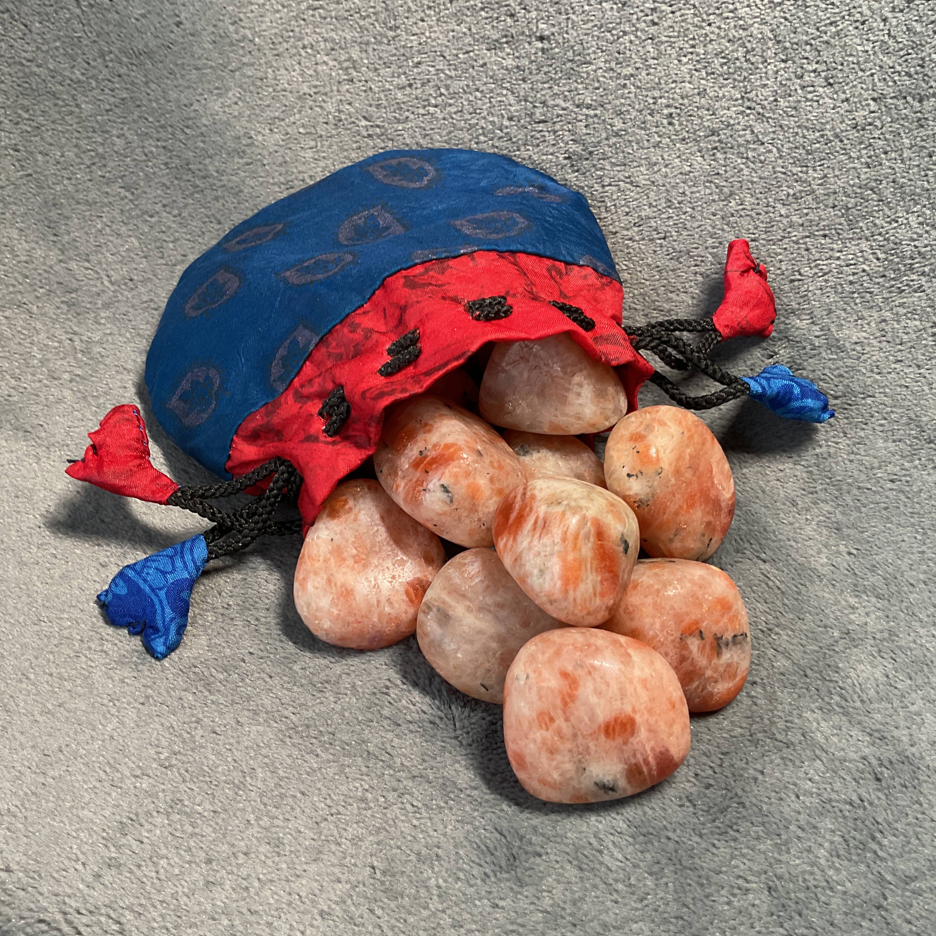 Rock Restock - Wholesale Spiritual Stone/Crystal - Sunstone Tumbled Stones - 1 lb2