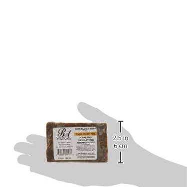 RA Cosmetics - Wholesale Bar Soap - African Black Soap Bar, Unscented - 5oz2