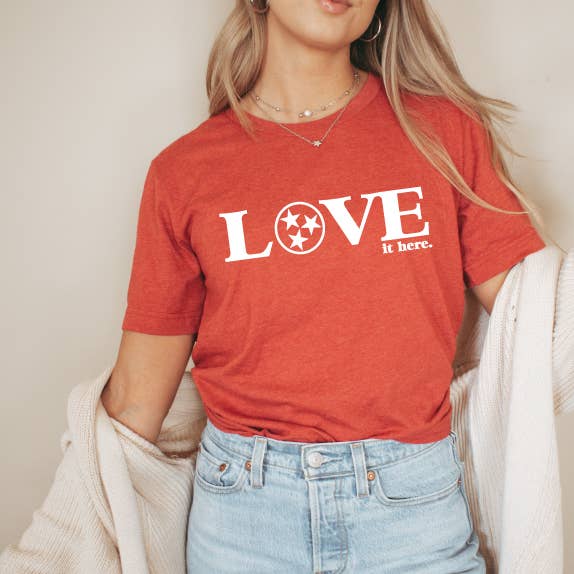 Love it Here T-shirt SALE for wholesale by Crossaid