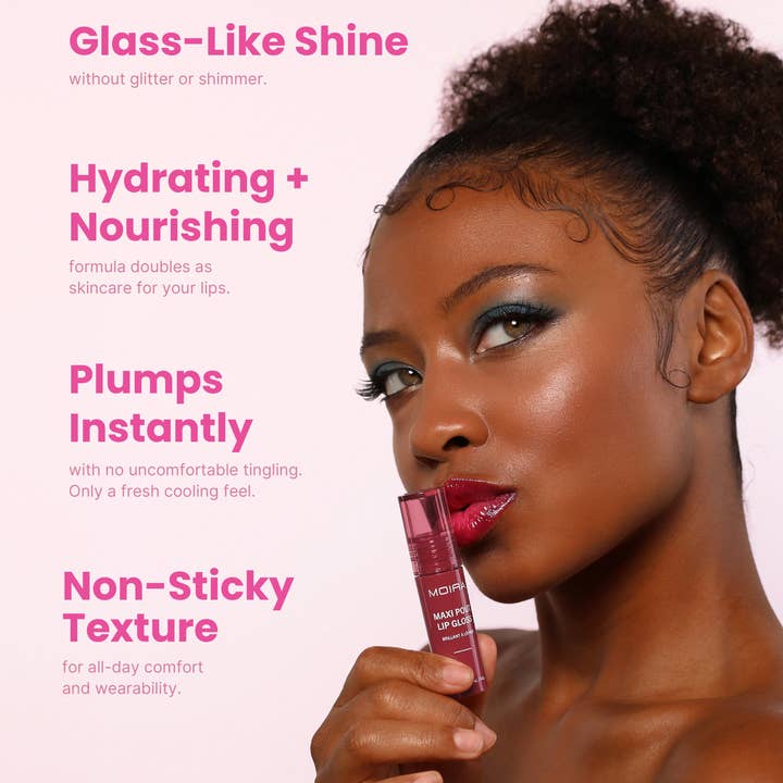 Moira Cosmetics - Wholesale Lip Gloss - Maxi Pout Lip Gloss (003, Bubble Pop)4