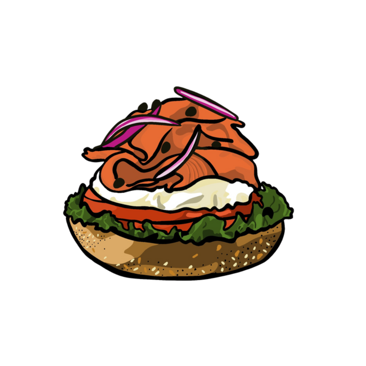 Wild & Wright - Wholesale Sticker - Foodie Sticker Set3