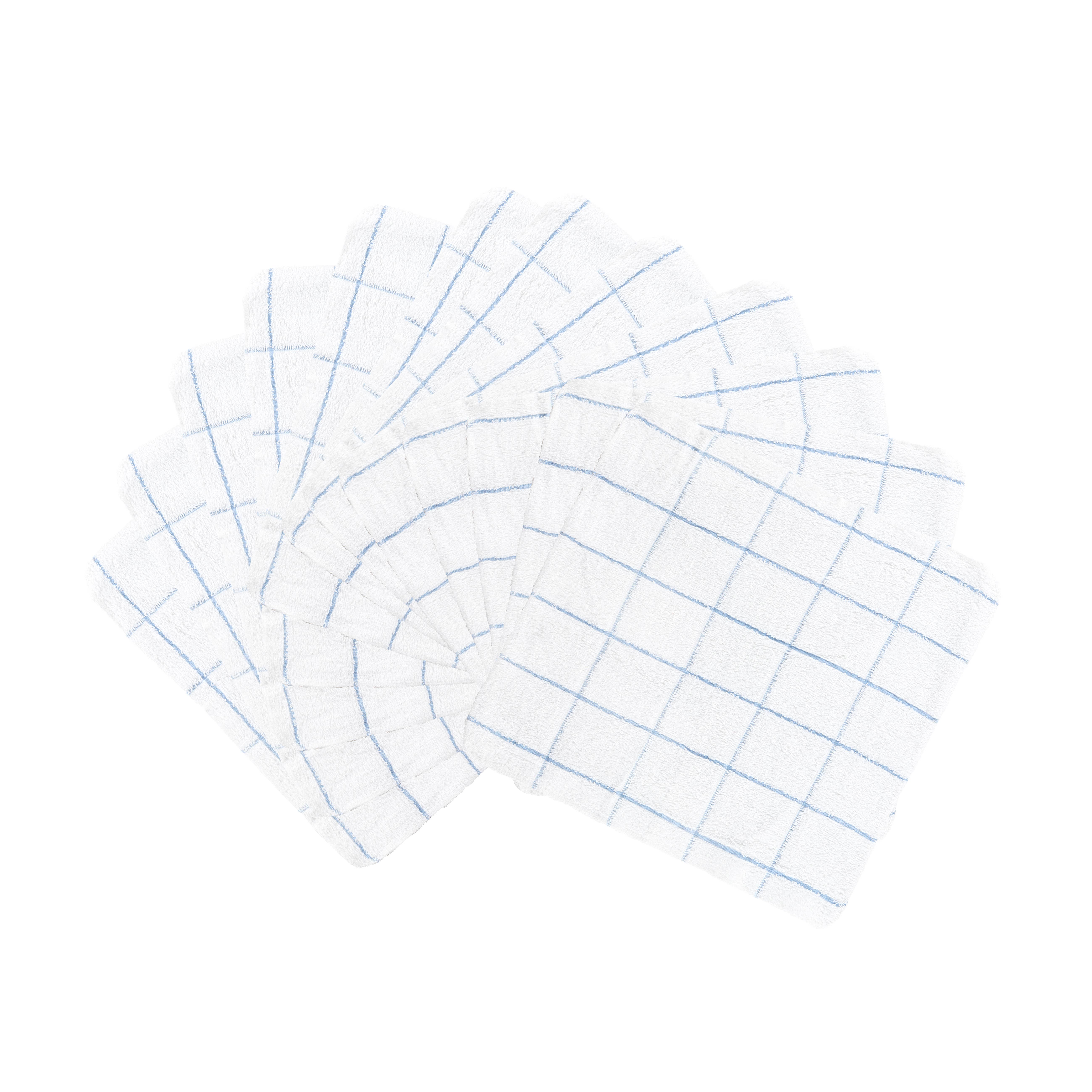 Arkwright Home - Wholesale Dishcloth - Cooks Kitchen Dishcloths (12 Pack), Cotton 12x12 Striped4