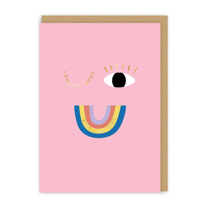 Smiley Pop Looking Good Card for wholesale by In Real Life