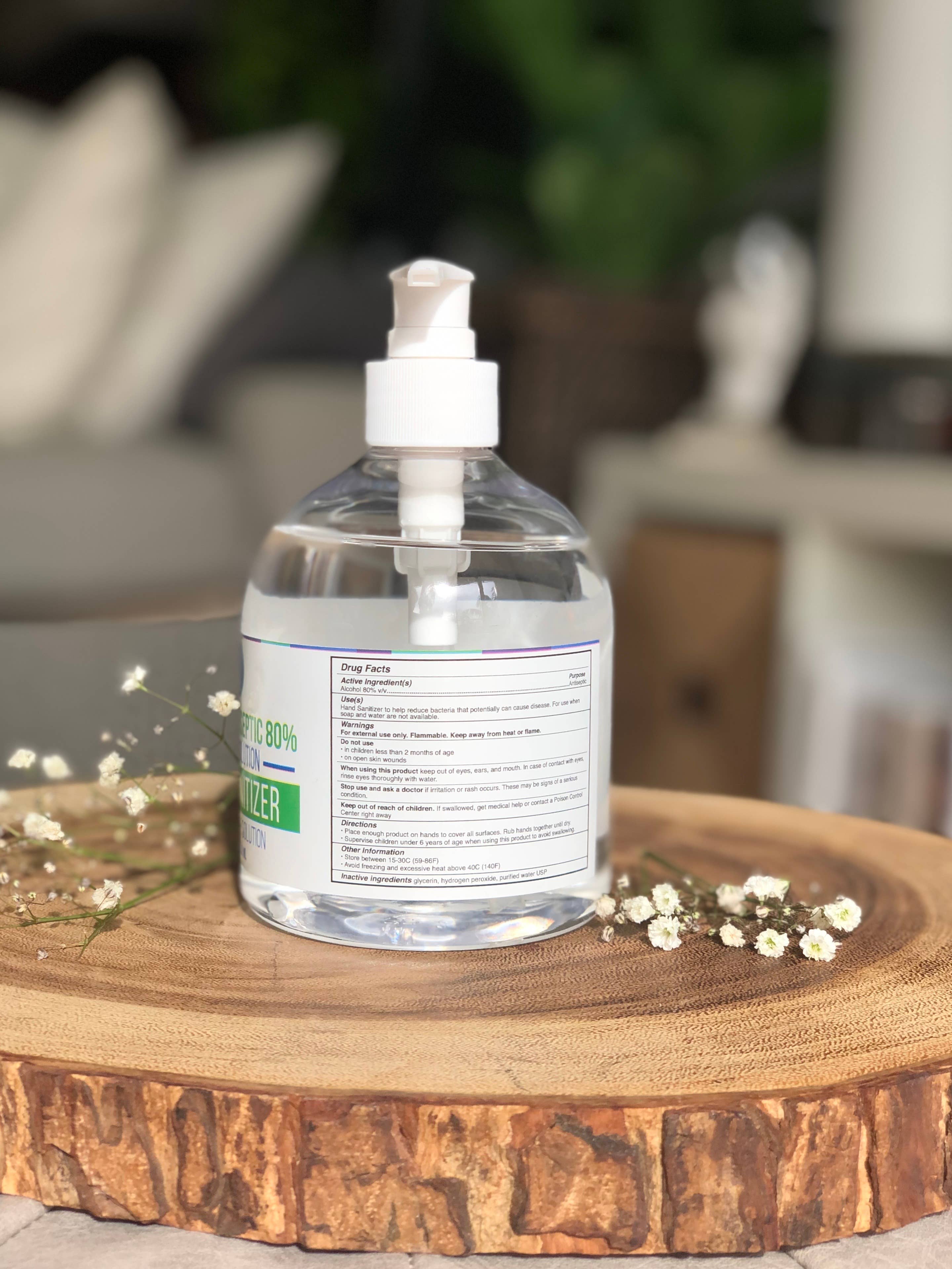 STOP & GET ONE - Wholesale Hand Sanitizer - Ultra Premium Hand Sanitizer Anti COVID 16.9 oz 80 Percent7