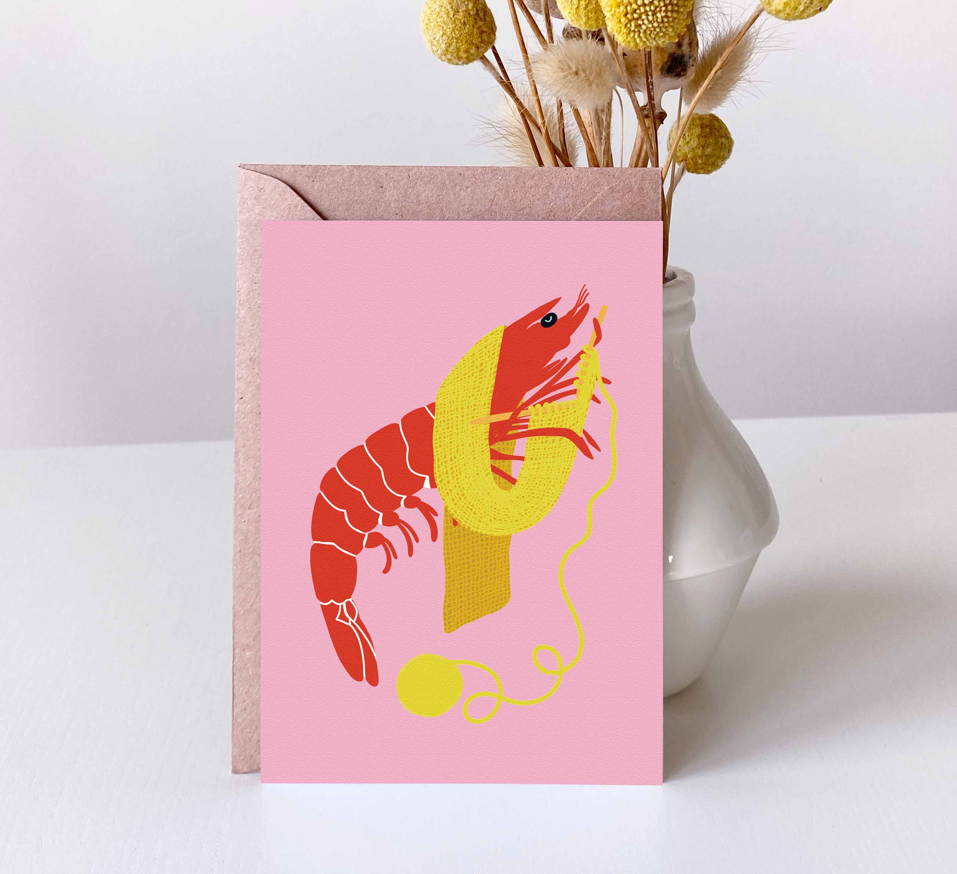 Sentient Stories - Wholesale Postcard - Postcard - Shrimp Stitch2