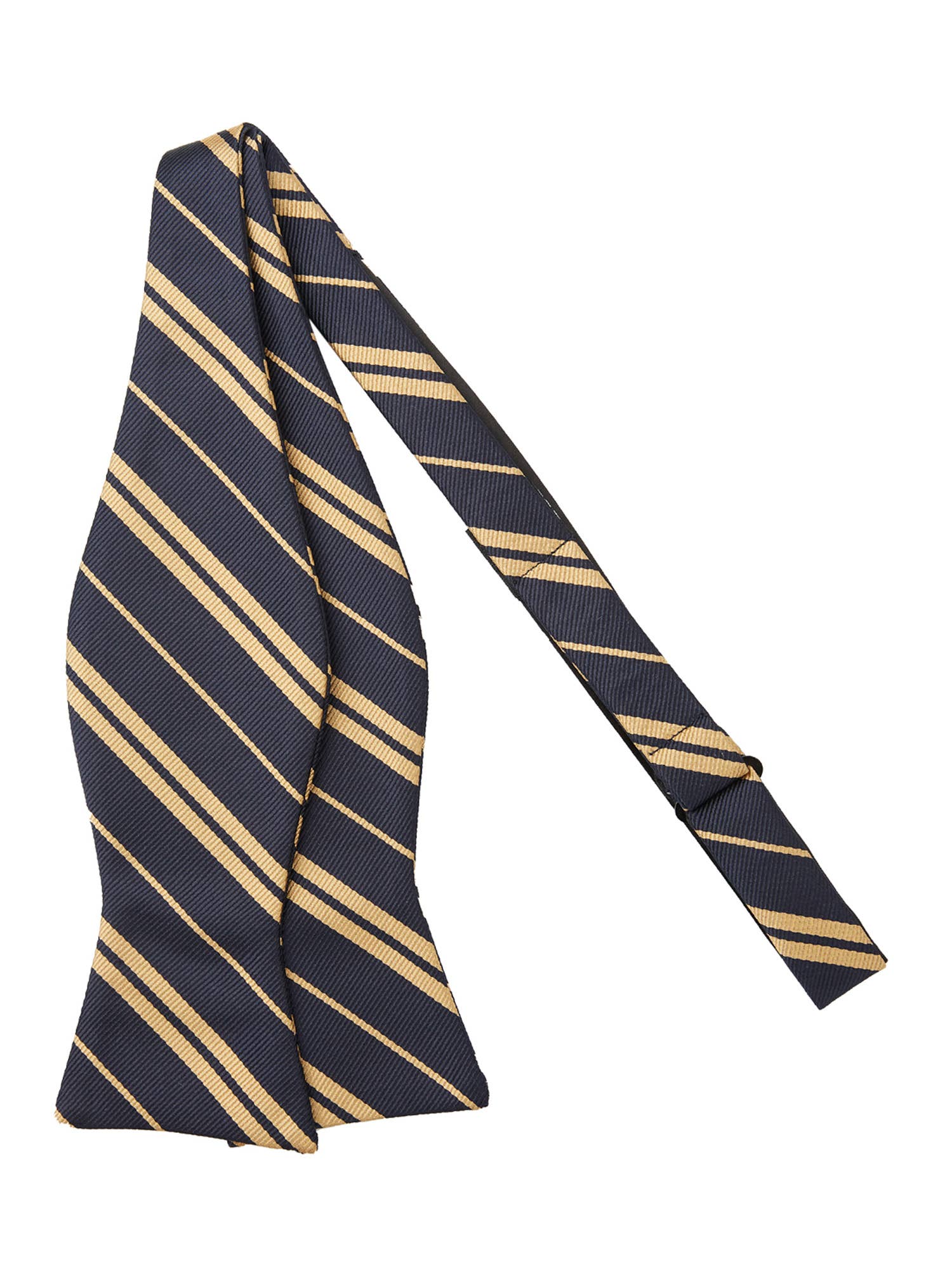 Jacob Alexander - Vente Nœud papillon – homme - Nœud papillon tissé à double rayure pour homme1