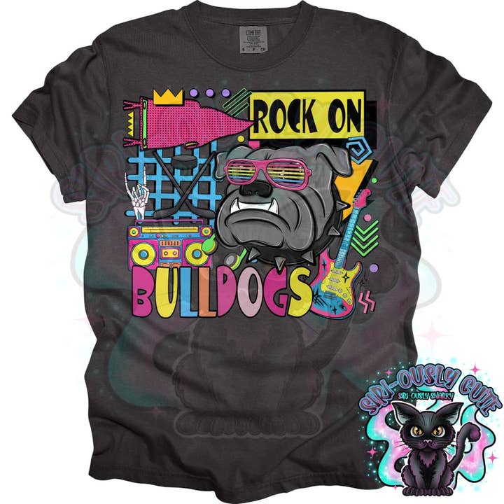 90S Rock On Bulldogs Hockey for wholesale by Siri-Ously Cute