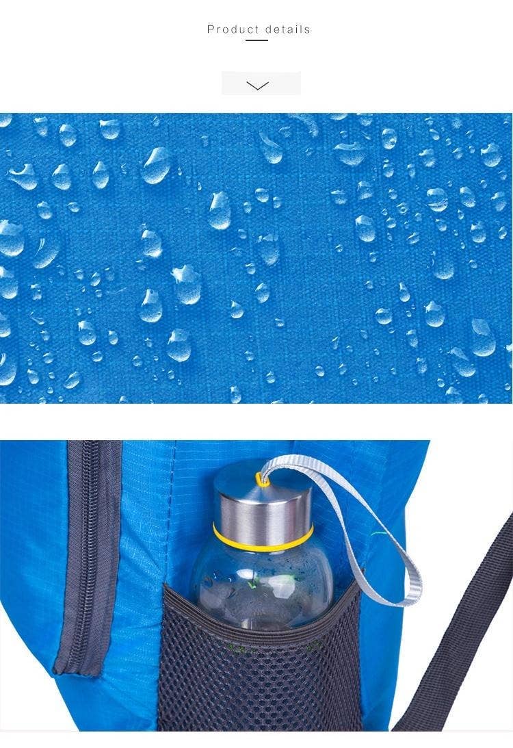 VIGOR - Wholesale Backpack - Unisex - Backpack Packable Foldable Ultra Lightweight Water Resistant Durable Camping Travel Hiking Daypack(10 Pack)2
