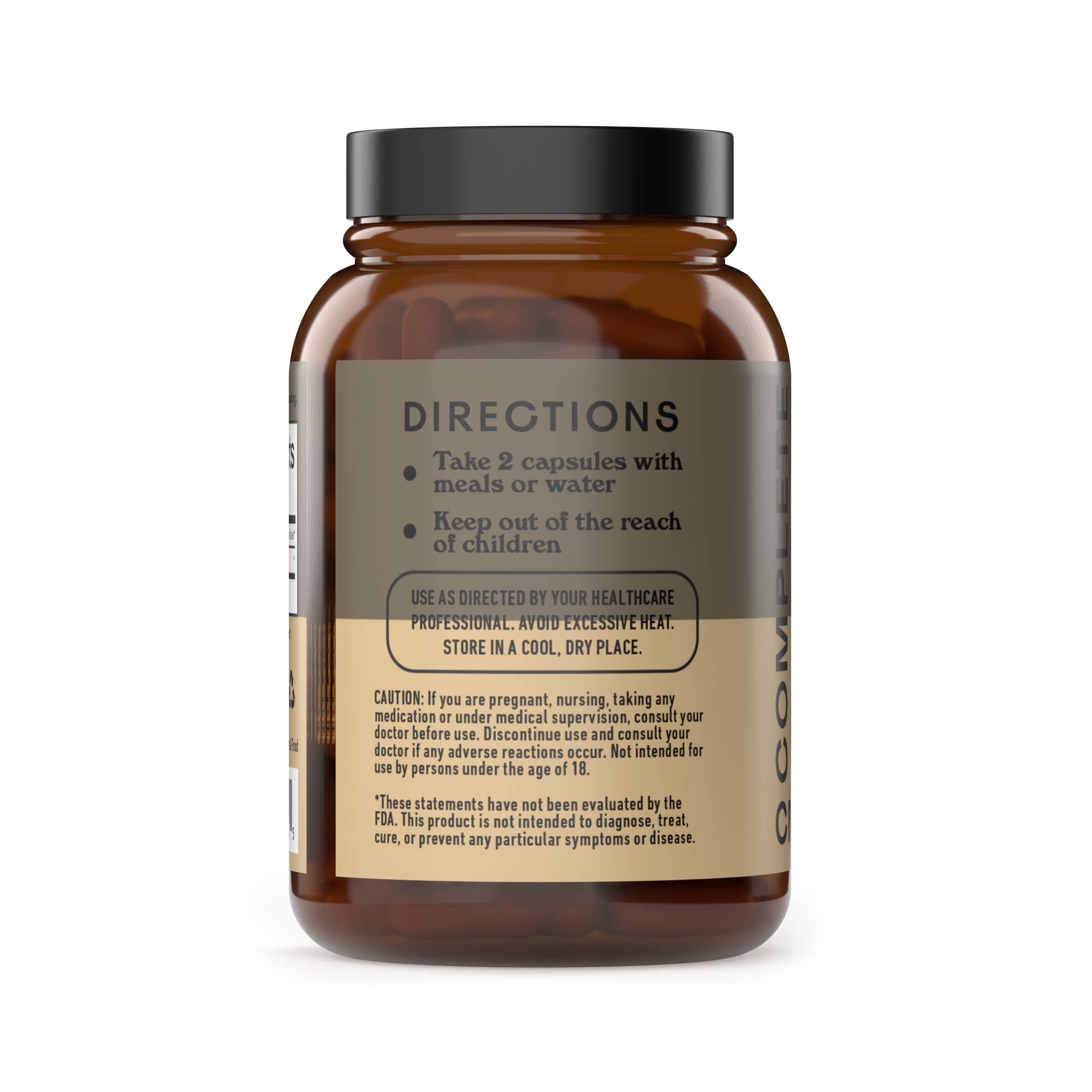 Complete Natural Products – wholesale Oral supplement/vitamin – Organic Black Maca Root Capsules1