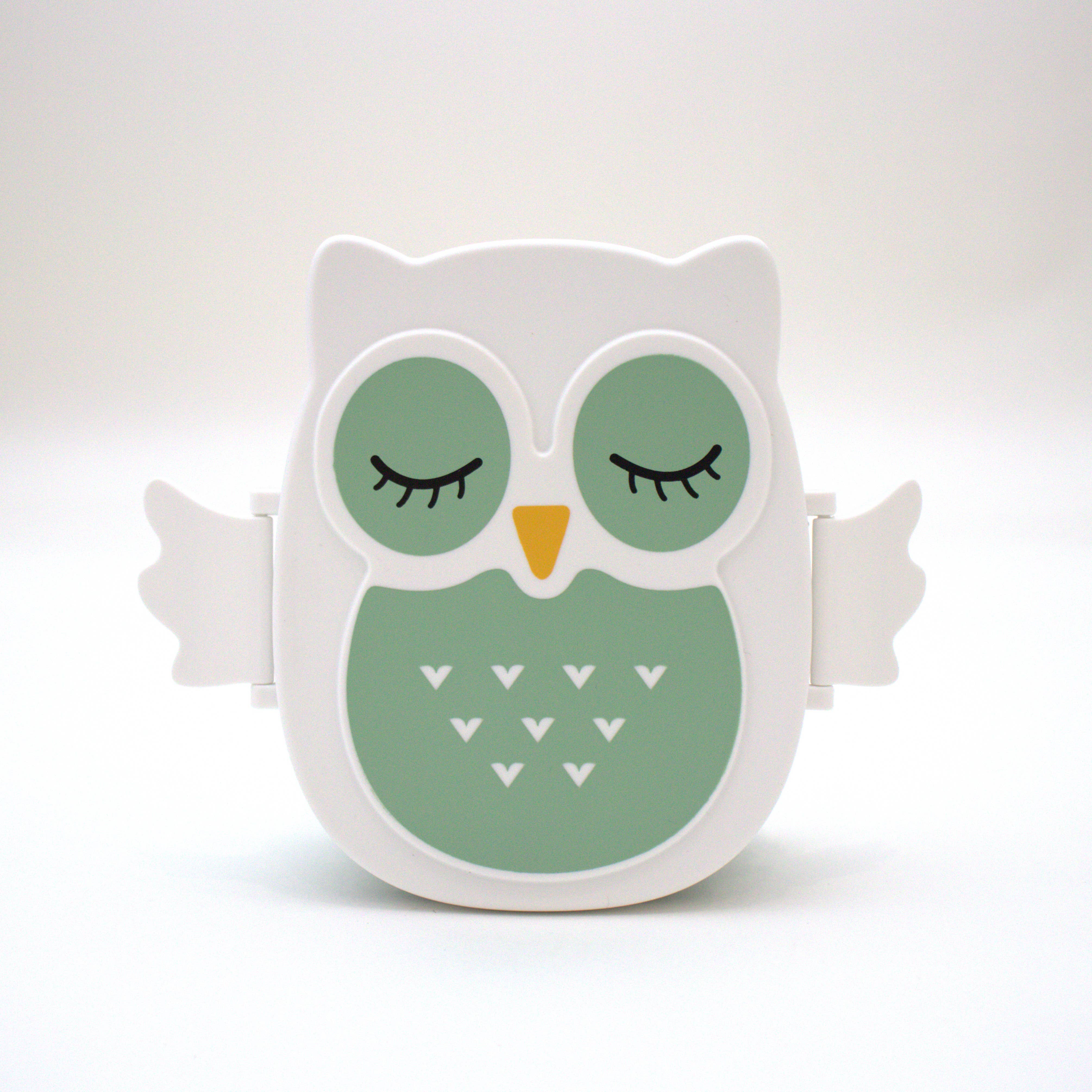 Menthe Boite à goûter - Chouette Menthe - sans BPA  en vente sur Faire4