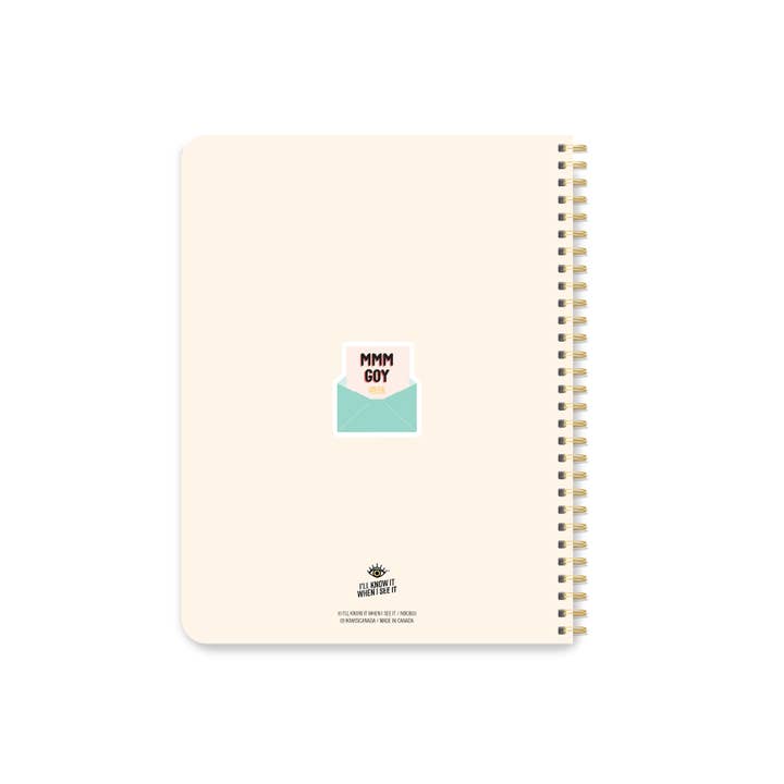 I'll Know It When I See It - Wholesale Notebook - Cantonese Sayings Coil Bound Notebook