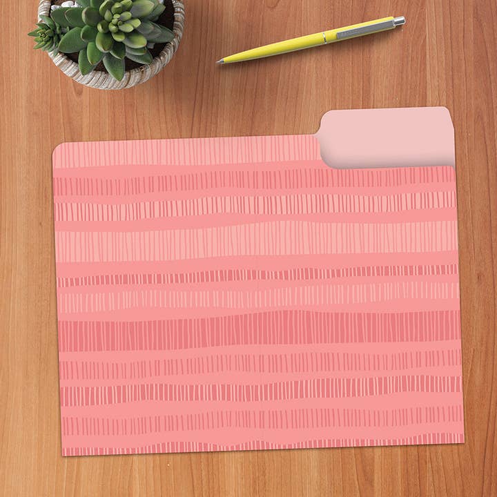 TF Publishing - Paper Goods - Venta al por mayor Carpetas - Joy Designer - Juego de 12 archivadores decorativos