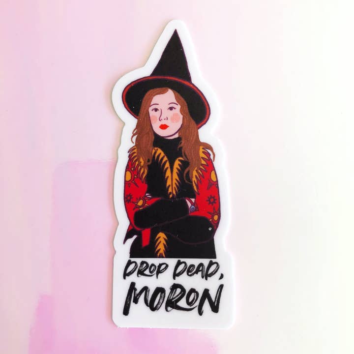 Mother of the Moon - Wholesale Sticker - Drop Dead Moron Matte Sticker
