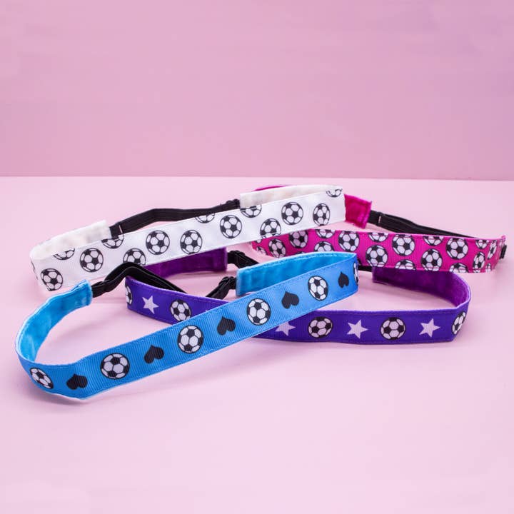 Frog Sac - Wholesale Fashion Headband - Kids - Adjustable No Slip Soccer Headbands