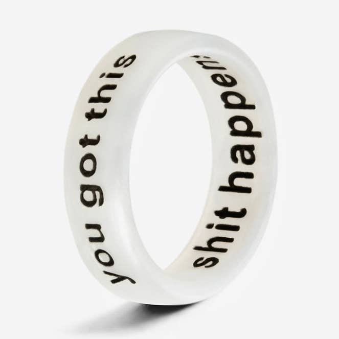 Flip Reversible you got this and sh*t happens ring for wholesale by Flip Rings