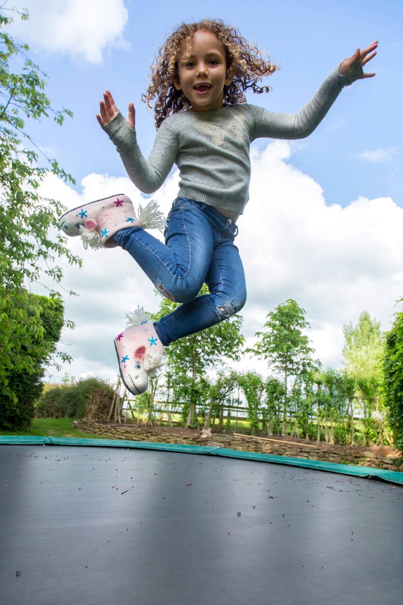 Sew Heart Felt - Wholesale Slippers - Kids - Celeste the Unicorn Children's Slipper2