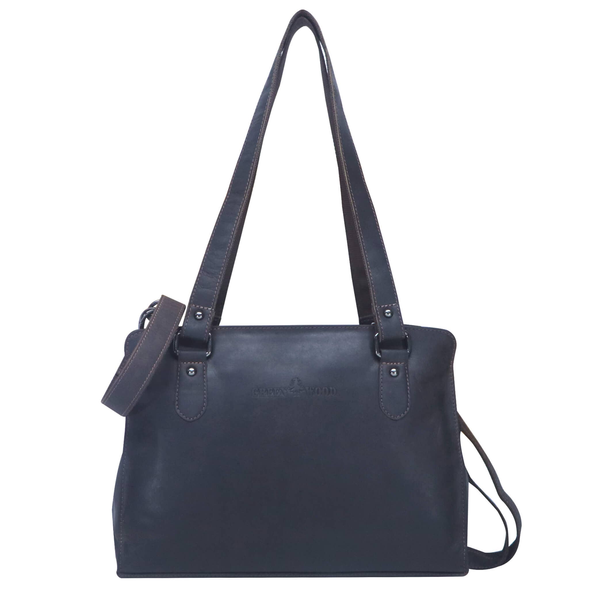 Greenwood – wholesale Axelremsväska – Dam – Greenwood Madi liten handväska i läder för kvinnor28